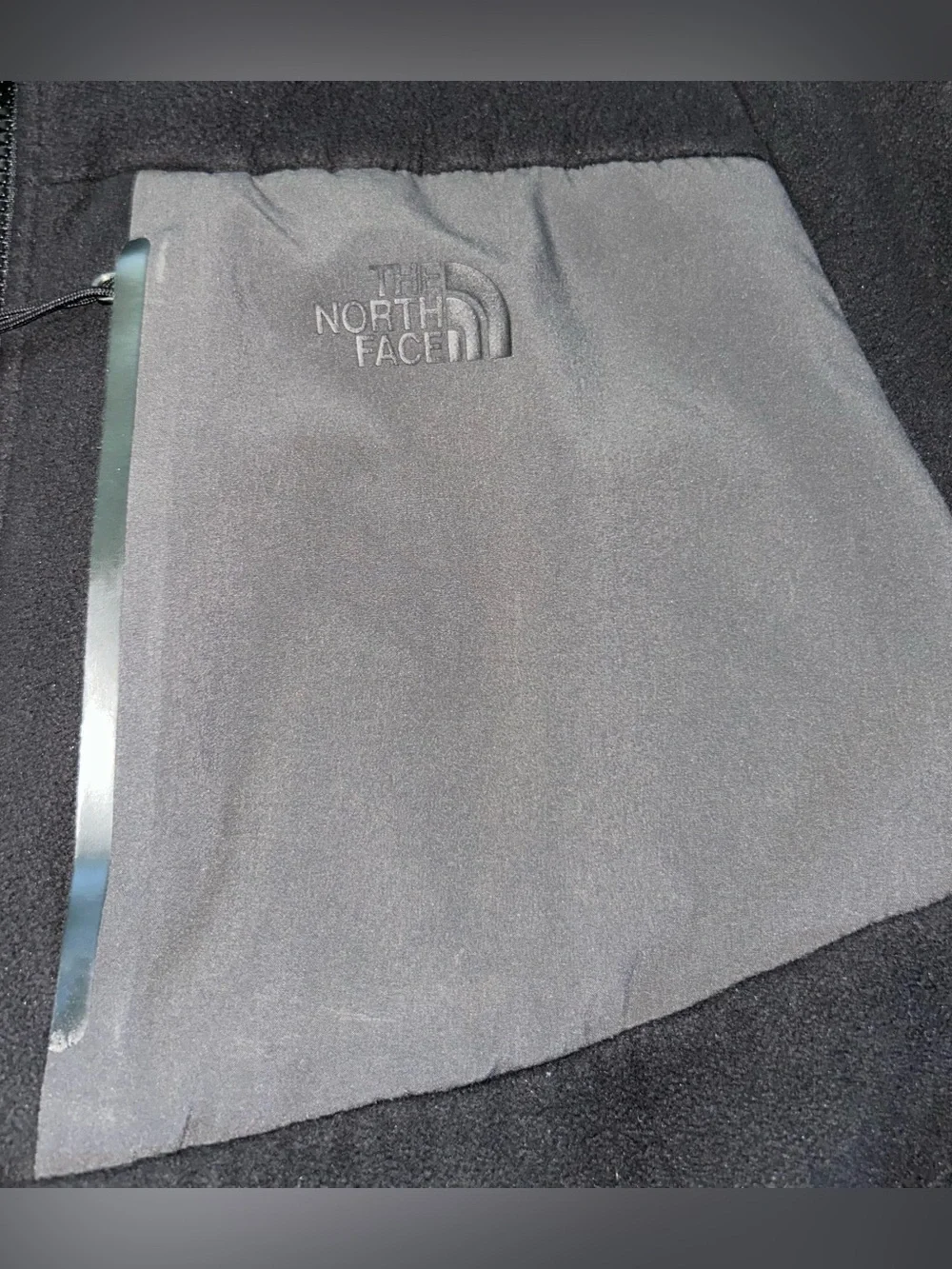 The North Face Jacket Men's XL Black Fleece Sherpa Lined Full Zip. A Few Spots